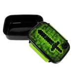 Minecraft mintás uzsonnás doboz, 18x14x6cm, Starpak