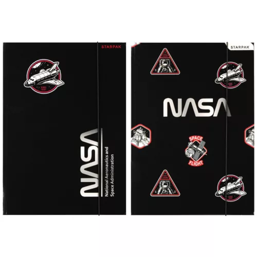 NASA gumis mappa A/4, Starpak, kétféle (559721)
