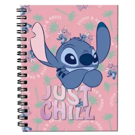 Stitch spirál napló, notesz, A/5, Paso (132532)