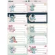 Stitch füzetcímke 10 db/ív