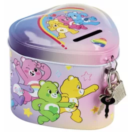 Care Bears persely, fém, szív alakú, Starpak