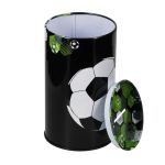 Focis persely és ceruzatartó, fém, kerek (569225)