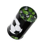 Focis persely és ceruzatartó, fém, kerek (569225)