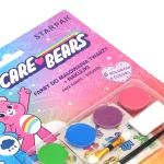 Care Bears arcfesték, tégelyes, 9 db-os 4 ív matricával (6 szín), Starpak