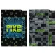 Minecraft mintás gumis mappa A/4, Starpak, kétféle (583295)