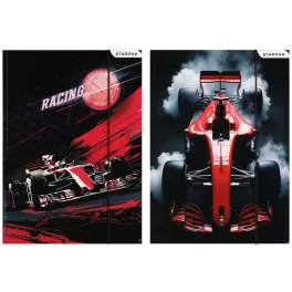   Versenyautós gumis mappa A/4, Starpak, Racing, kétféle (583302)