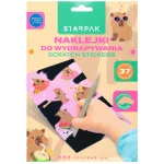 Kapibara képkarcolós matricakészlet, 5 lap/csomag