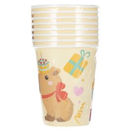 Kapibara papírpohár, 250 ml, 8 db/csomag
