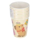 Kapibara papírpohár, 250 ml, 8 db/csomag