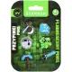 Minecraft mintás pin lyukacsos termékekhez, fluoreszkáló, 6 db/szett