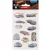 Tetoválás matrica szett, Hot wheels versenyautók, 10x17,5cm, Sticker Boo