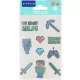 Tetoválás matrica szett, Minecraft mintás, 10x17,5cm, Sticker Boo (592918)