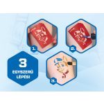 Csillámtetoválás szett, Paw Patrol fiús (kék) 12 sablonnal és 3 csillámporral