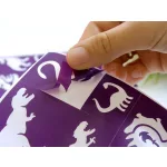 Sablonok, Dinosaurs, Dinoszauruszok sablon szett, min. 20 minta