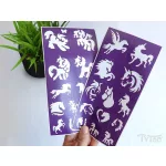 Sablonok, Horses & Ponies, Lovak és pónik sablon szett, min. 20 minta