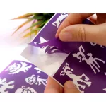 Sablonok, Forest Animals, Erdei állatok sablon szett, min. 20 minta
