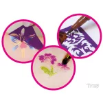 Face Paint Starter Kit, arcfesték szett sablonokkal