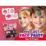 My First FacePaint arcfesték szett, Tiger és Dragon (tigris és sárkány)