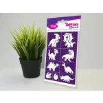 Sablonok, Dino Dash (dinoszauruszok) sablon szett, kicsi, 9 db-os