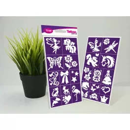   Sablonok, Dream Pack (lányos minták) sablon szett, nagy, 24 db-os